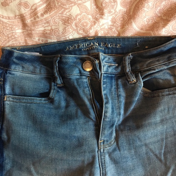 American Eagle High Waisted Skinny Jeans - Picture 2 of 3